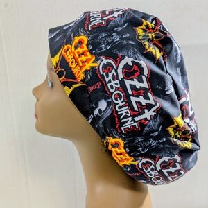 Ozzy, Euro Style Scrub Cap, Scrub Cap, Surgery Hat, Chemo Hat